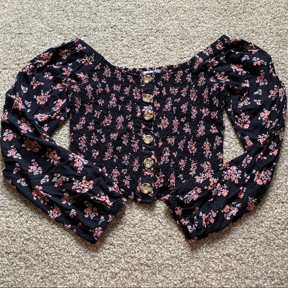 Floral Crop Top